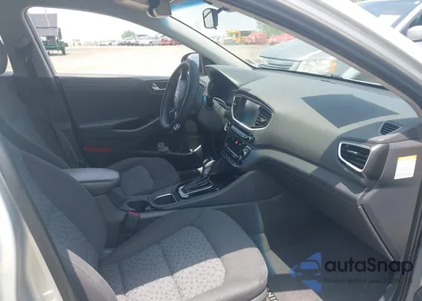 2019 Hyundai Ioniq Hybrid Blue from USA, damaged, VIN KMHC65LC2KU110425